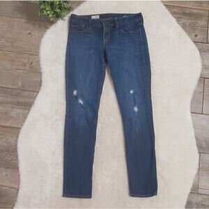 GAP Blue Denim Low Rise Always Skinny Jeans, Size 27 / 4R